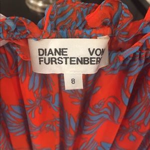 Diane Von Furstenberg off the shoulder maxi dress